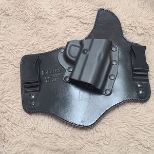 Leather Galco Black Kingtuk Inside The Waist Band Holster